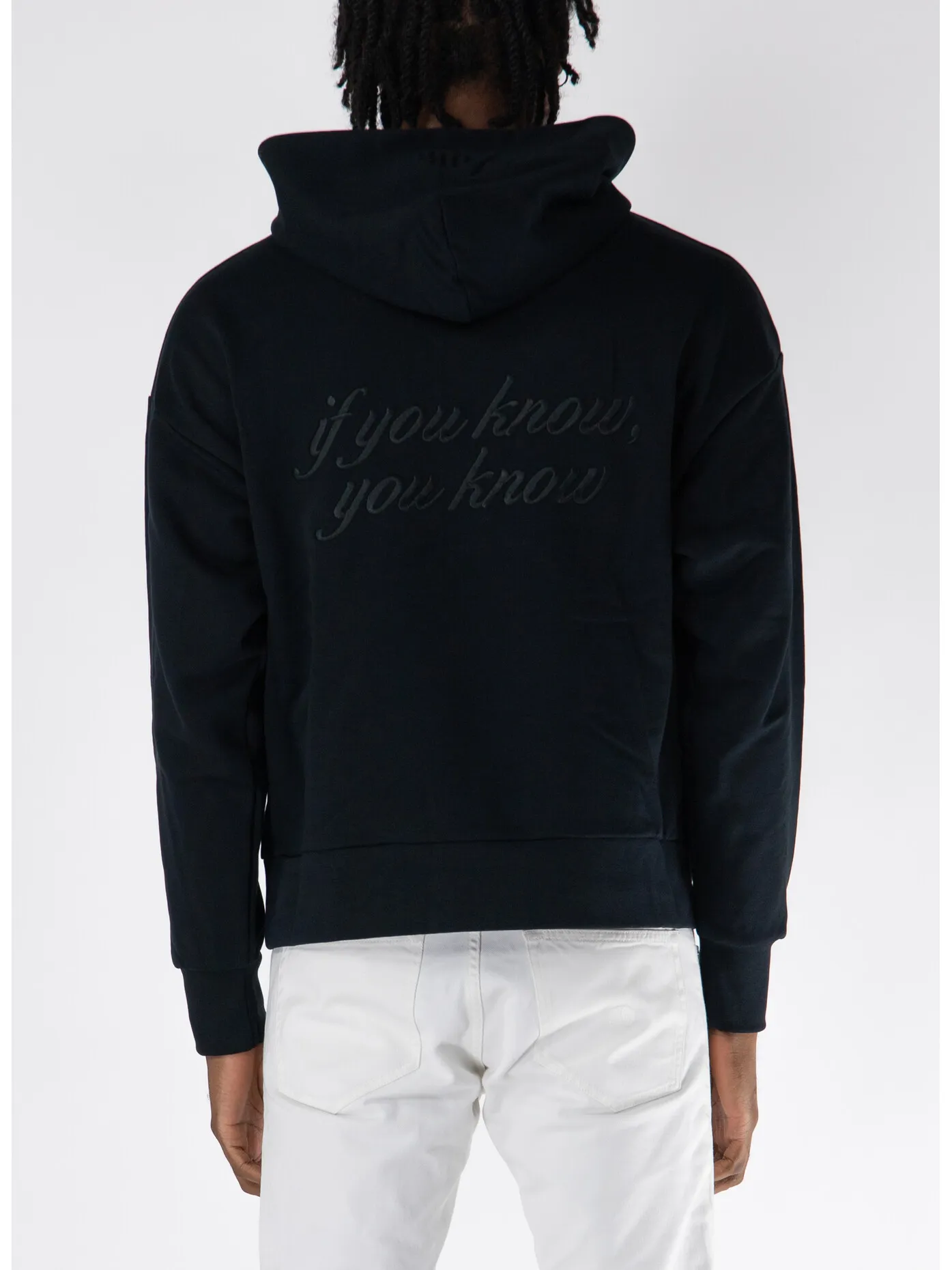     -GARMENT WORKSHOP.    -FELPA HOODIE CON LOGO RICAMATO-