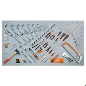 5915VU/4 CONTENUTI 80 UTENSILI PER CESTELLI BETA UTENSILI 059151045