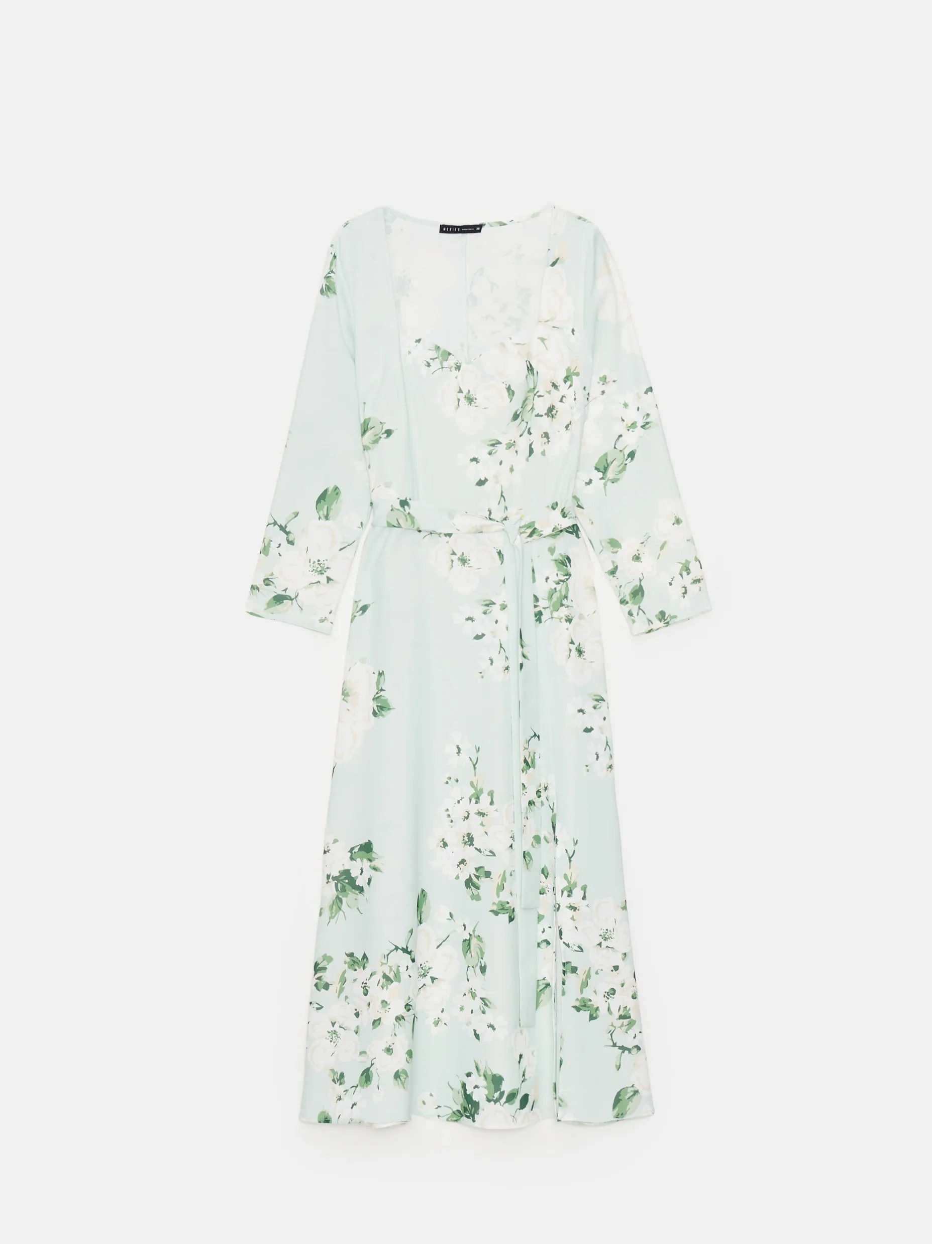 Abito midi a fiori