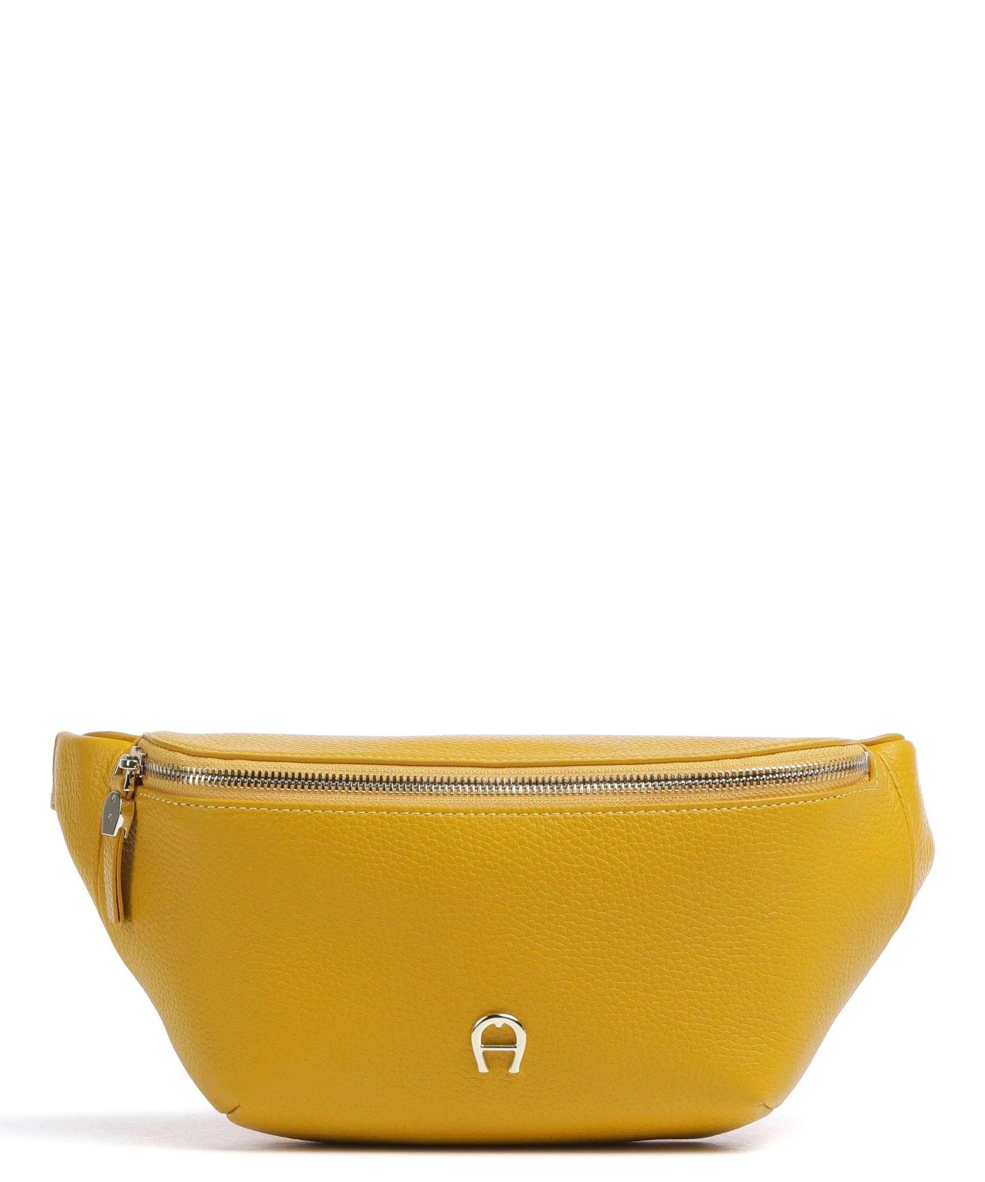  Aigner Fashion Marsupio pelle di vacchetta grana giallo senape  