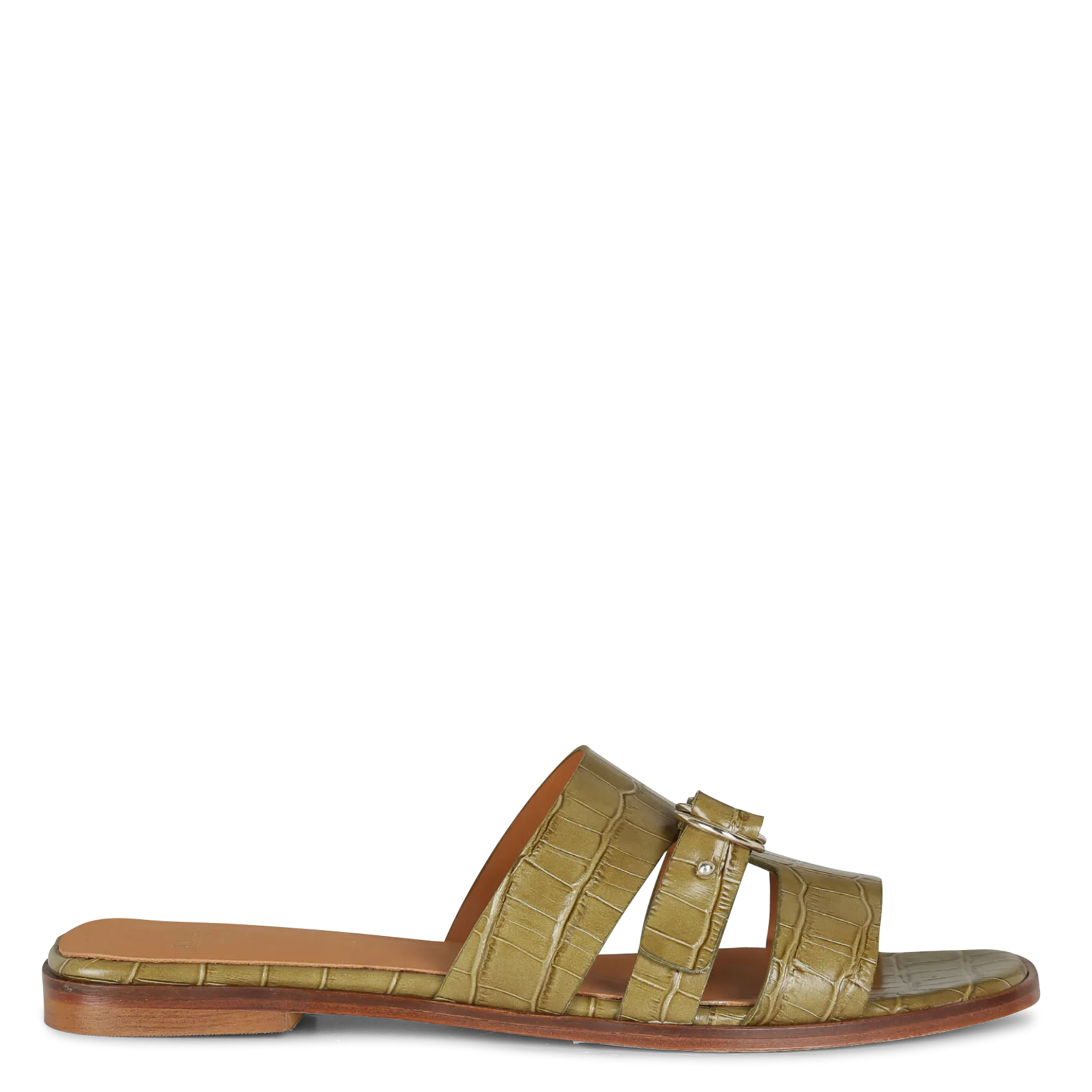  ANAKI   NATALIA - Mules in pelle | Kaki