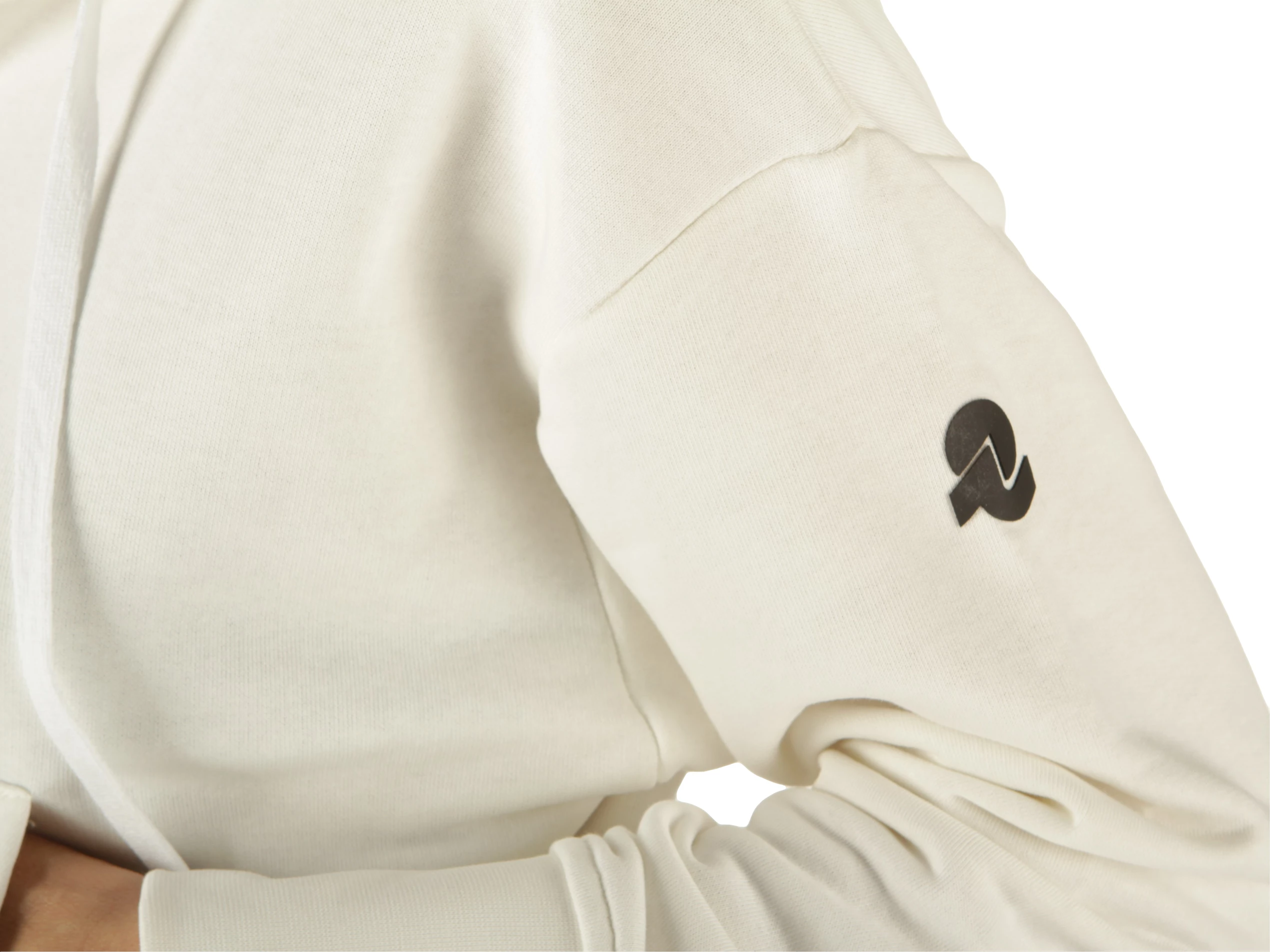 Aperta Cappuccio Felpa Unbrushed Off White