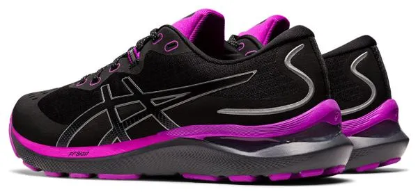 Asics Gel Cumulus 24 Lite-Show Black Pink Women's Running Shoes
