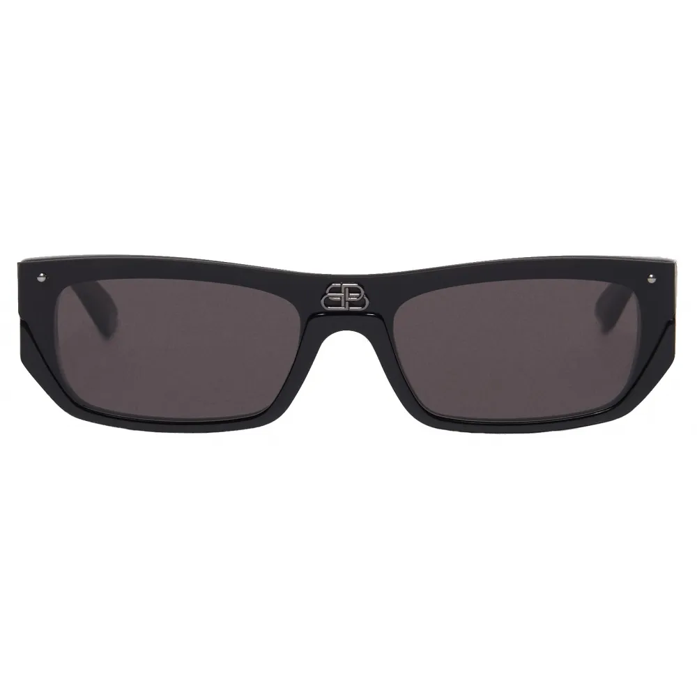 Balenciaga - Occhiali da Sole Shield Rectangle - Nero - Occhiali da Sole - Balenciaga Eyewear
