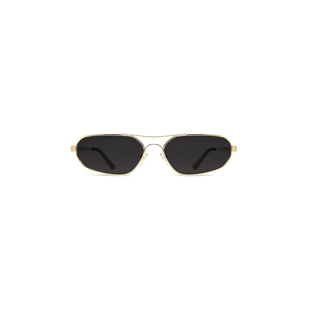 Balenciaga - Occhiali da Sole Stretch Oval - Nero - Occhiali da Sole - Balenciaga Eyewear