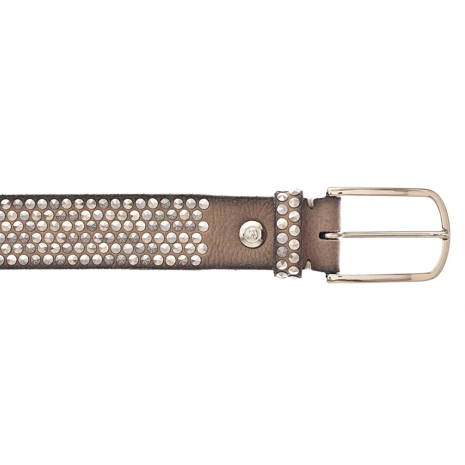 b.belt Cintura con borchie in pelle