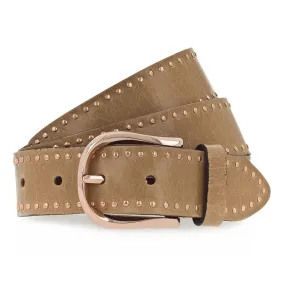 b.belt Cintura con borchie Pelle