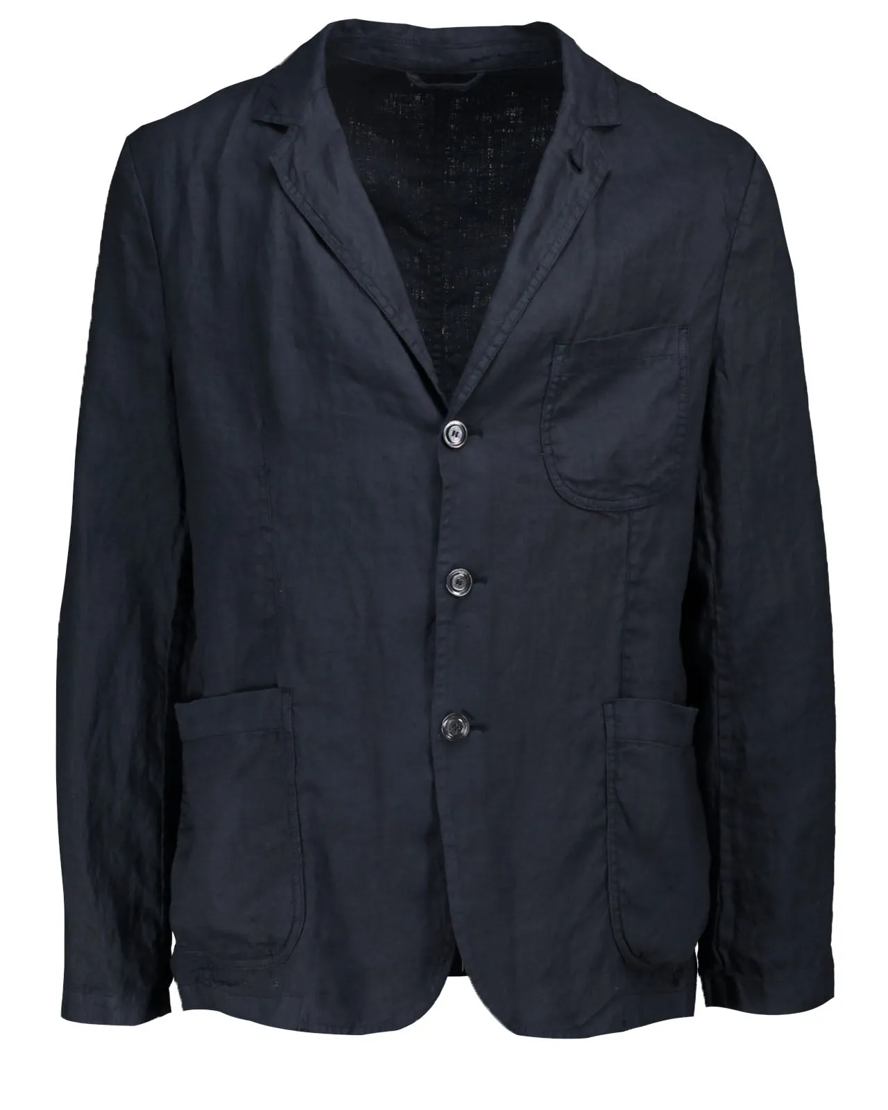 Blazer Samuraki lino blu navy