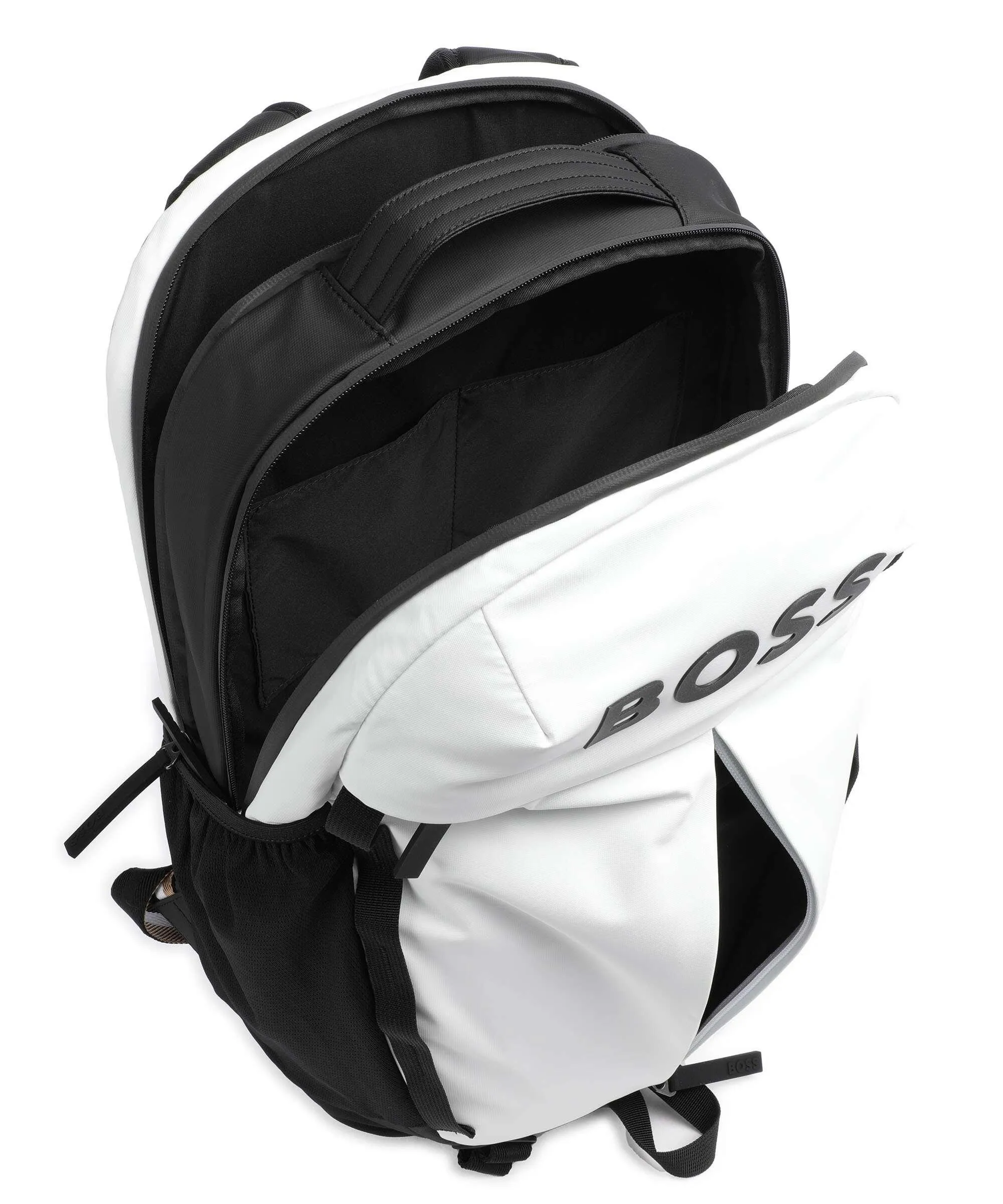  BOSS Stormy Zaino 14″ poliestere nero/bianco  