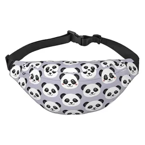 Carino Panda Marsupio Marsupio per Corsa Escursionismo Viaggi Alla Moda Marsupio con Cintura Regolabile, Come nella foto, Taglia