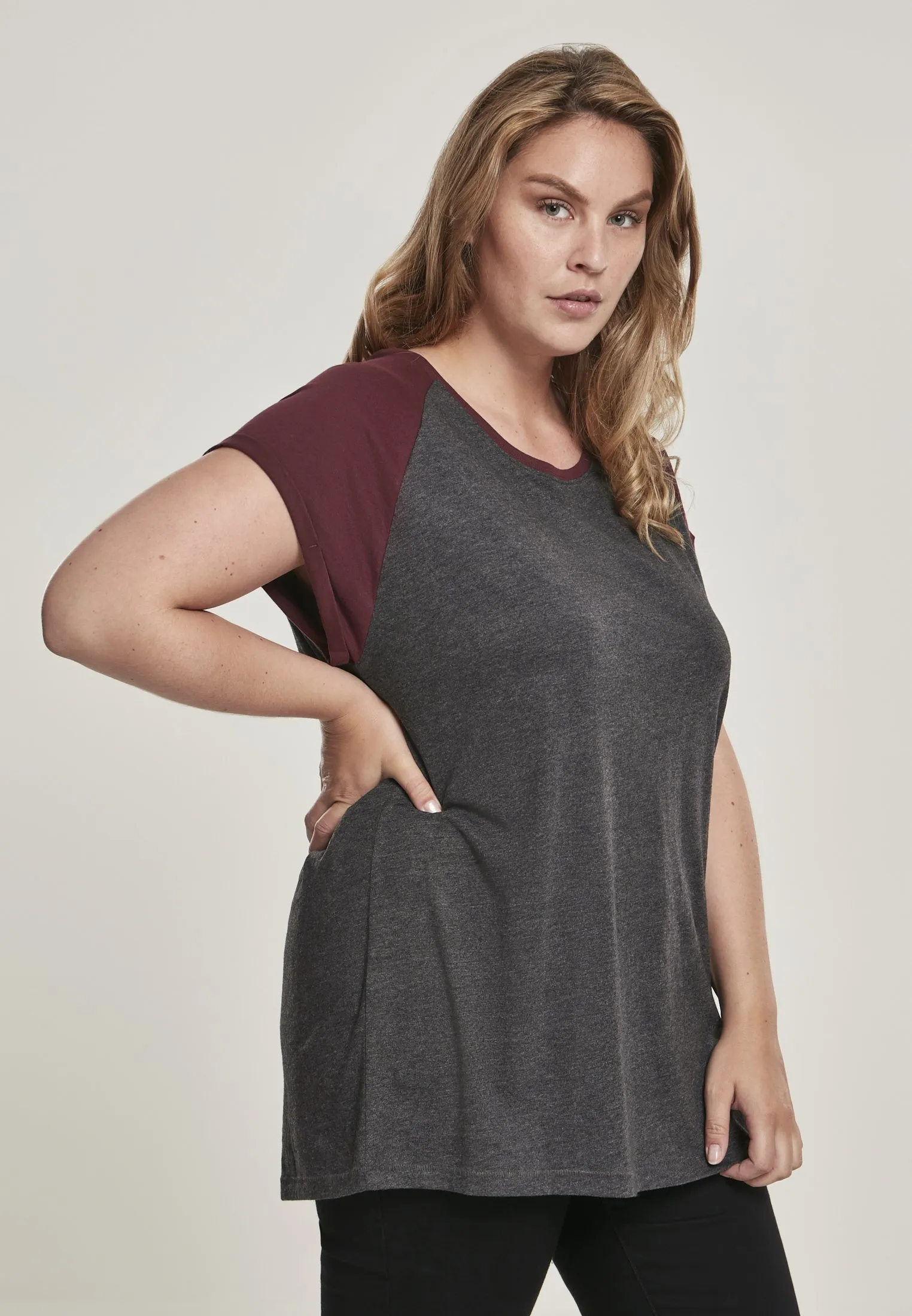CONTRAST RAGLAN - T-shirt con stampa