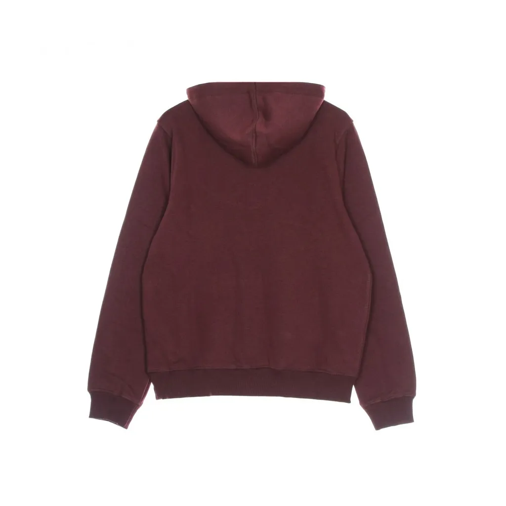 felpa cappuccio uomo mlb imprint burnside hood neyyan DARK MAROON