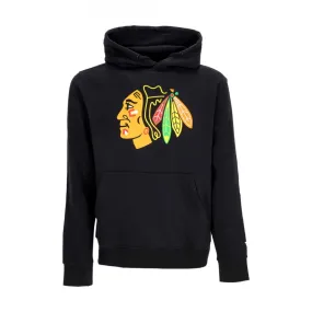 felpa cappuccio uomo nhl primary logo graphic hoodie chibla BLACK