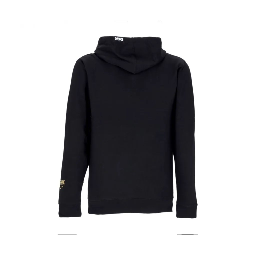 felpa cappuccio uomo working hooded fleece BLACK