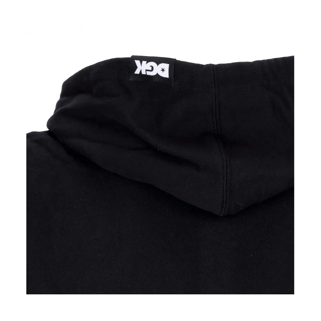 felpa cappuccio uomo working hooded fleece BLACK