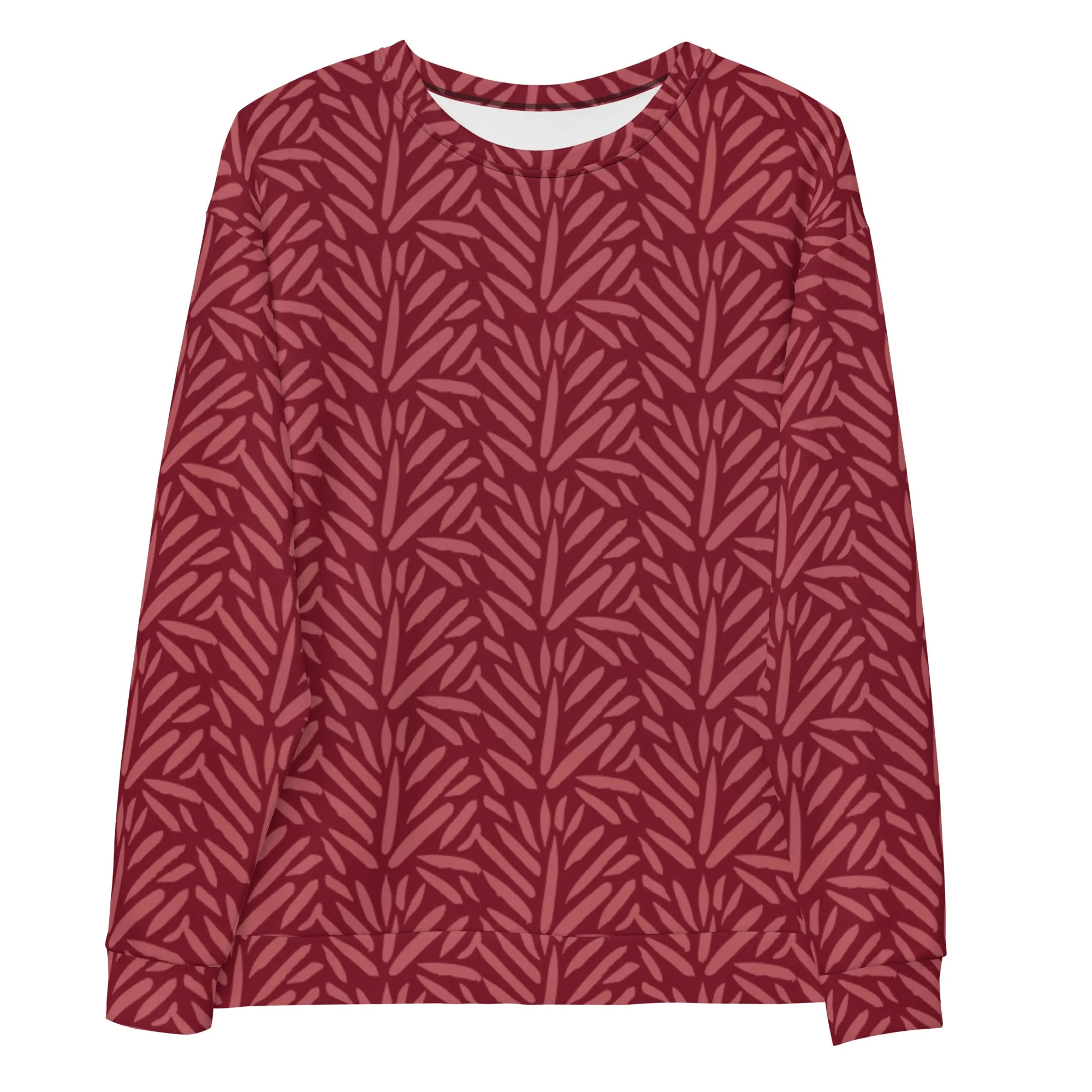 Felpa unisex rossa