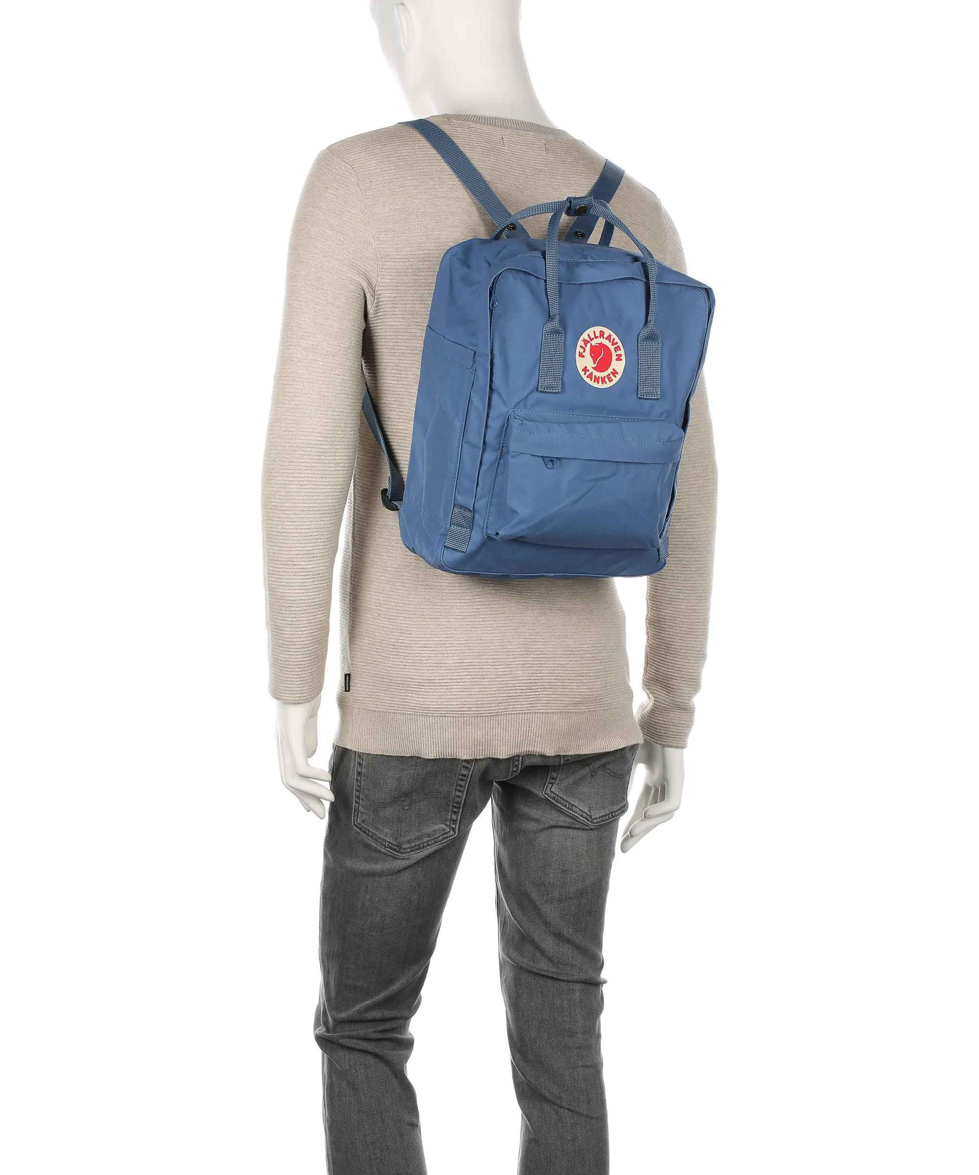  Fjällräven Kånken Zaino vinylon grigio/rosa  