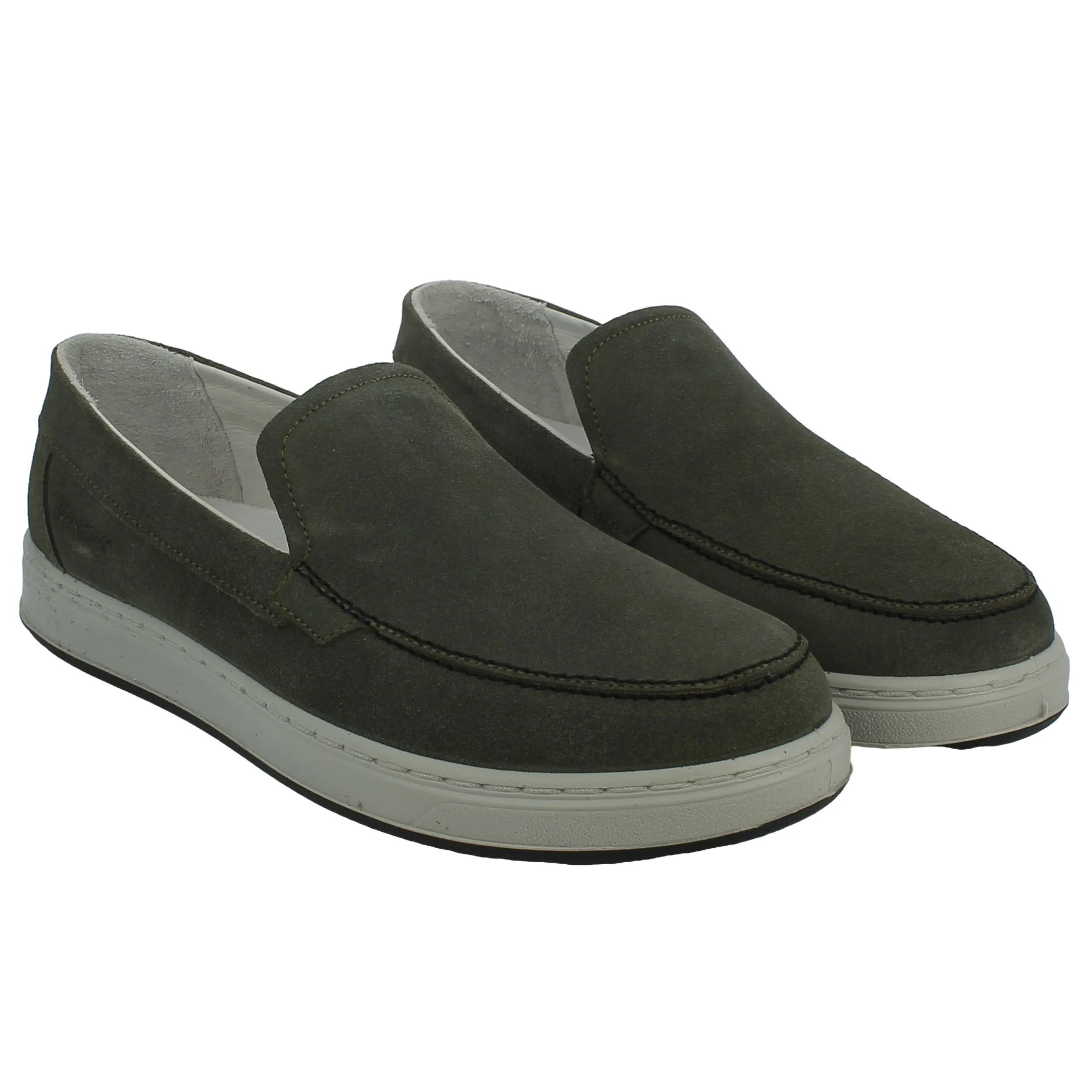 Grisport  Slip-on in camoscio muschio 