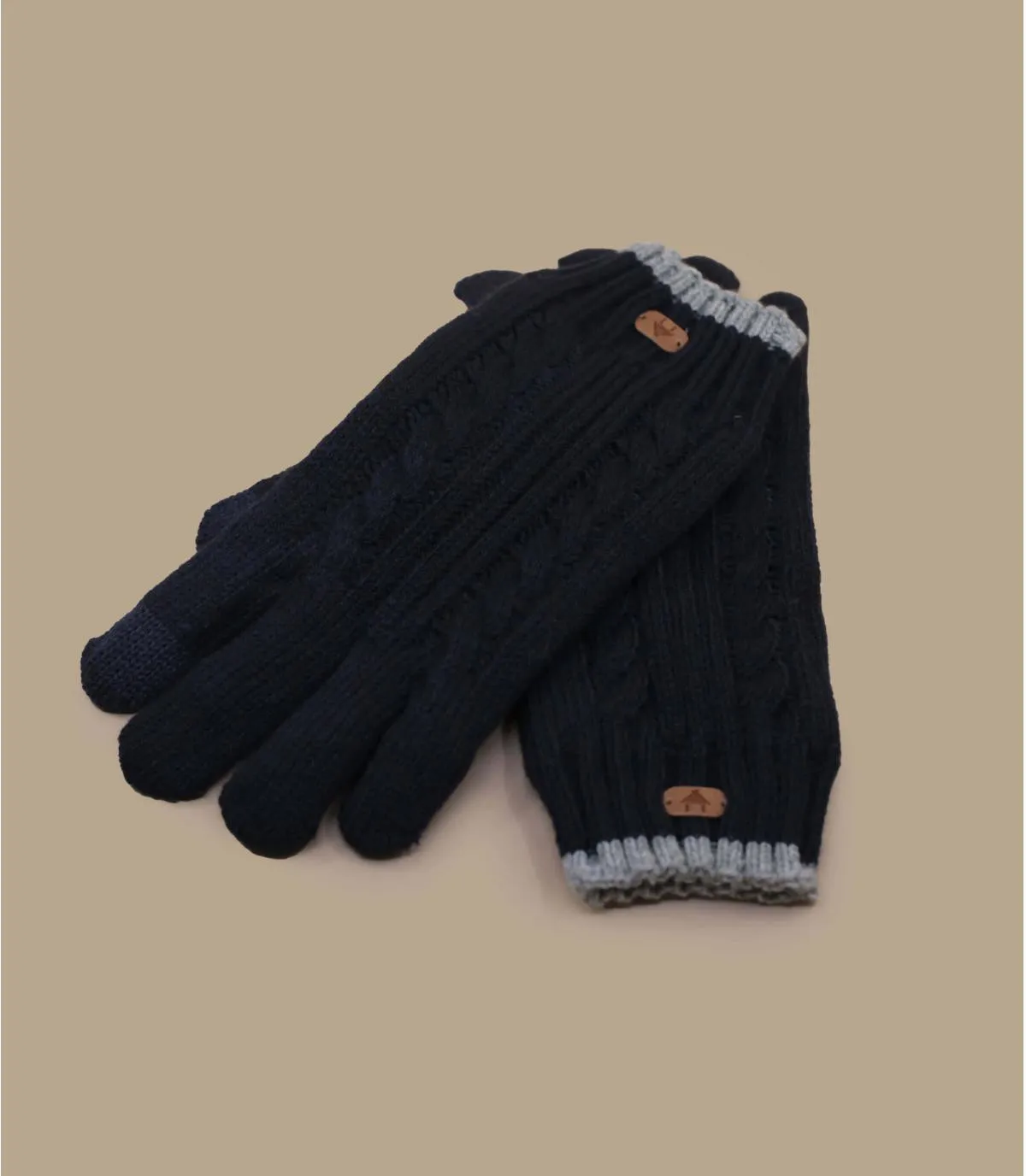 Guanti da donna blu navy  Creamy Gin Glove navy     