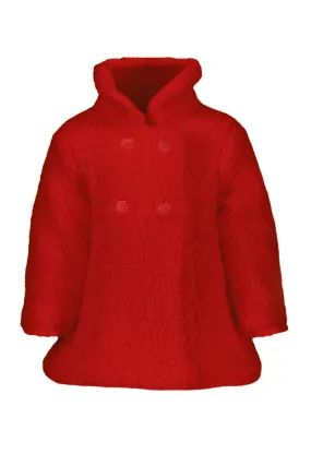 GUESS JEANS CAPPOTTO BAMBINA ROSSO