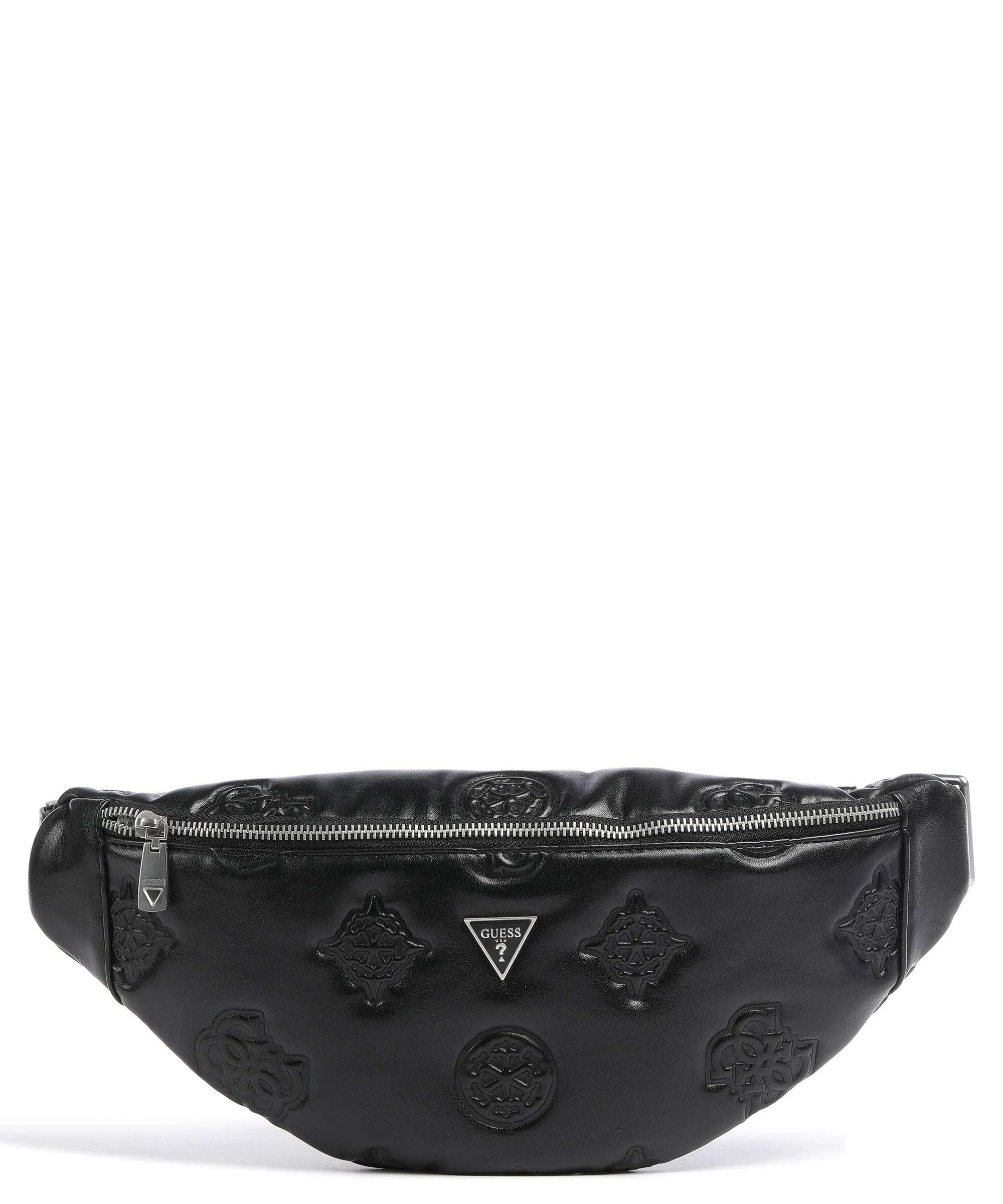  Guess Peony Marsupio pelle sintetica nero  