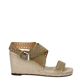 Isabel Marant Zeppe Donna Camoscio Beige/Tortora