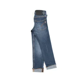 Jeans Blu Medio Slim Bambina E Teenager