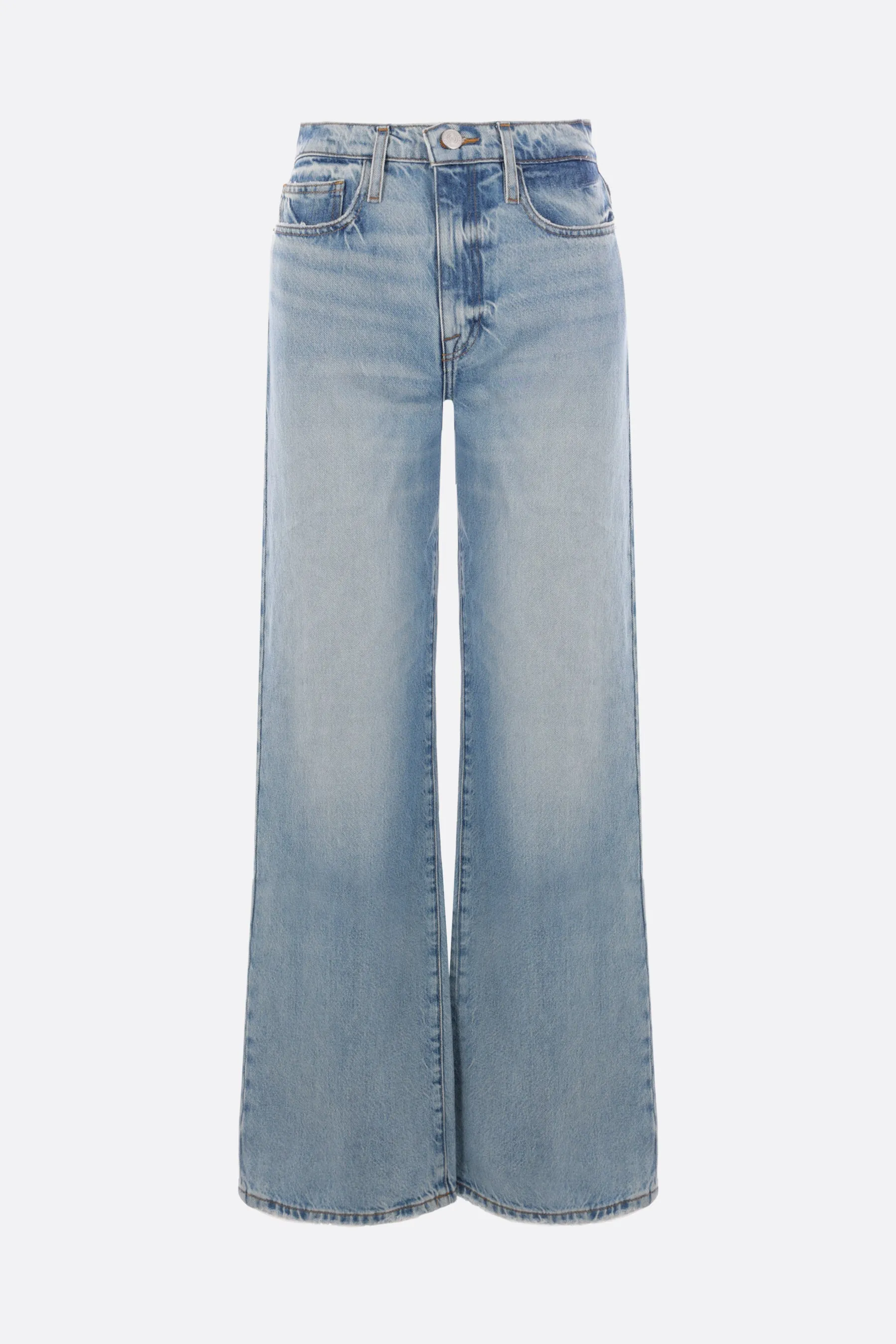  jeans wide-leg Le Jane in denim sostenibile  