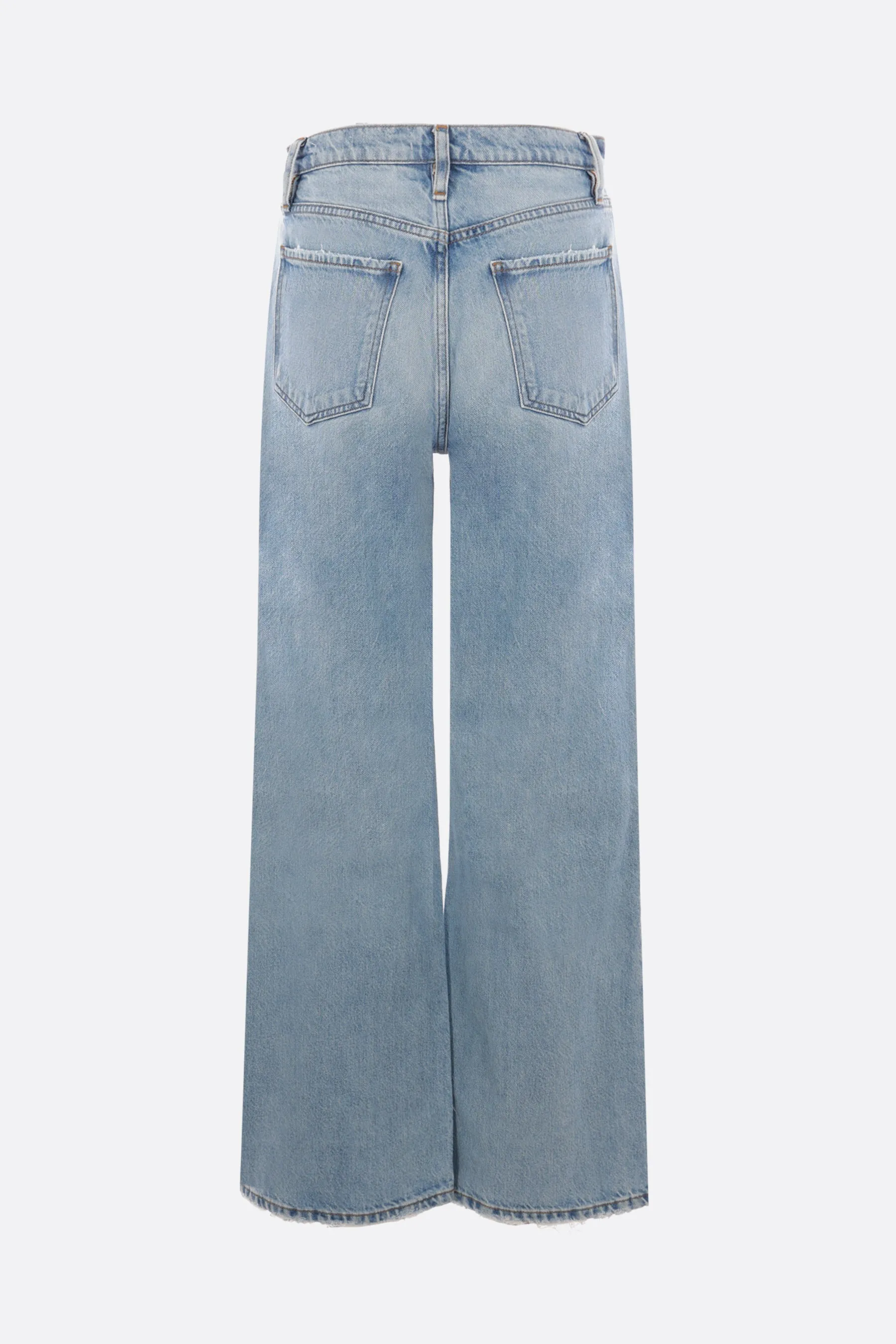  jeans wide-leg Le Jane in denim sostenibile  