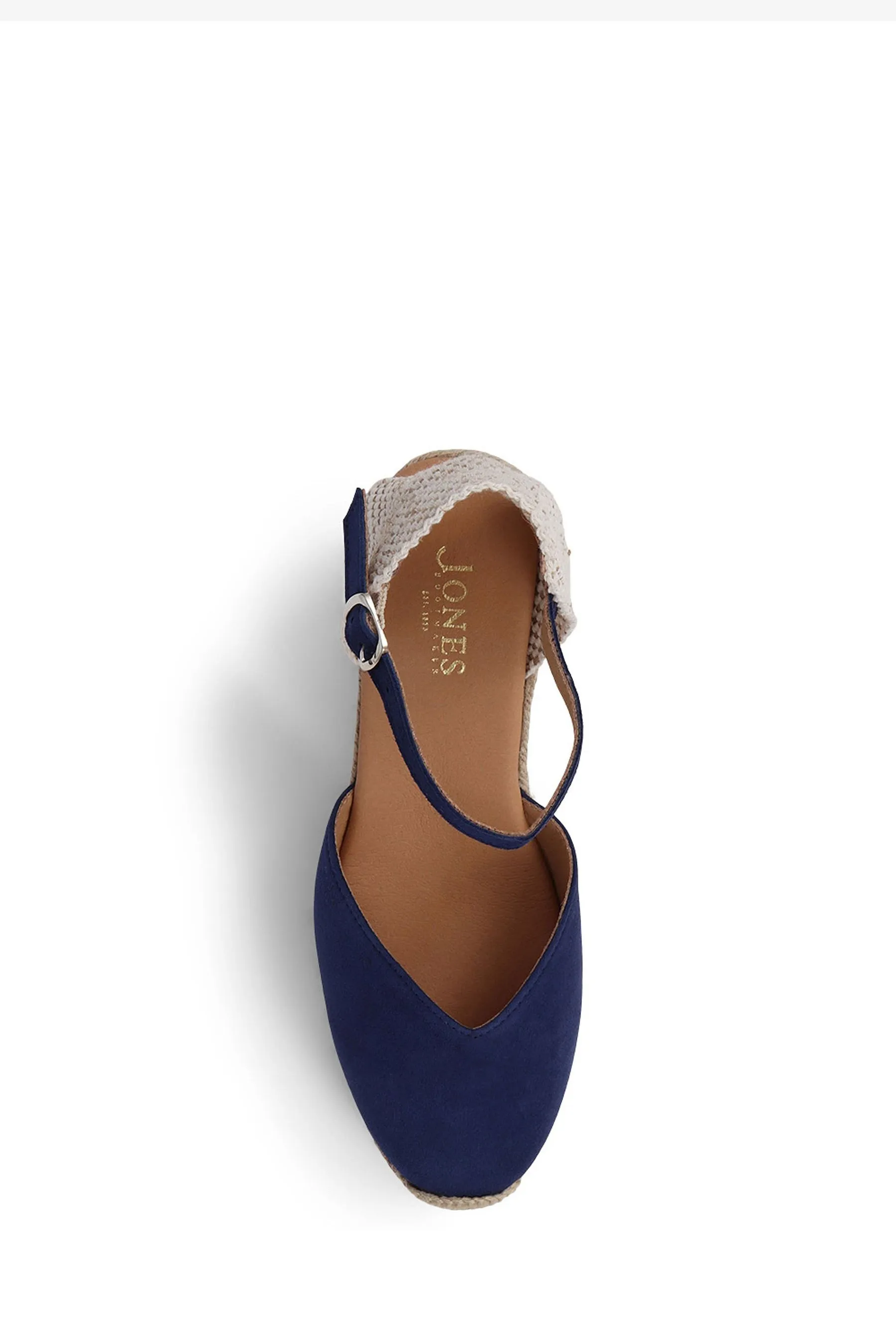 Jones Bootmaker Blu - Rosina - Espadrillas in pelle