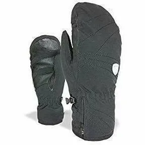 Level Swift Woman Mitt Goretex Black - Moffola Sci