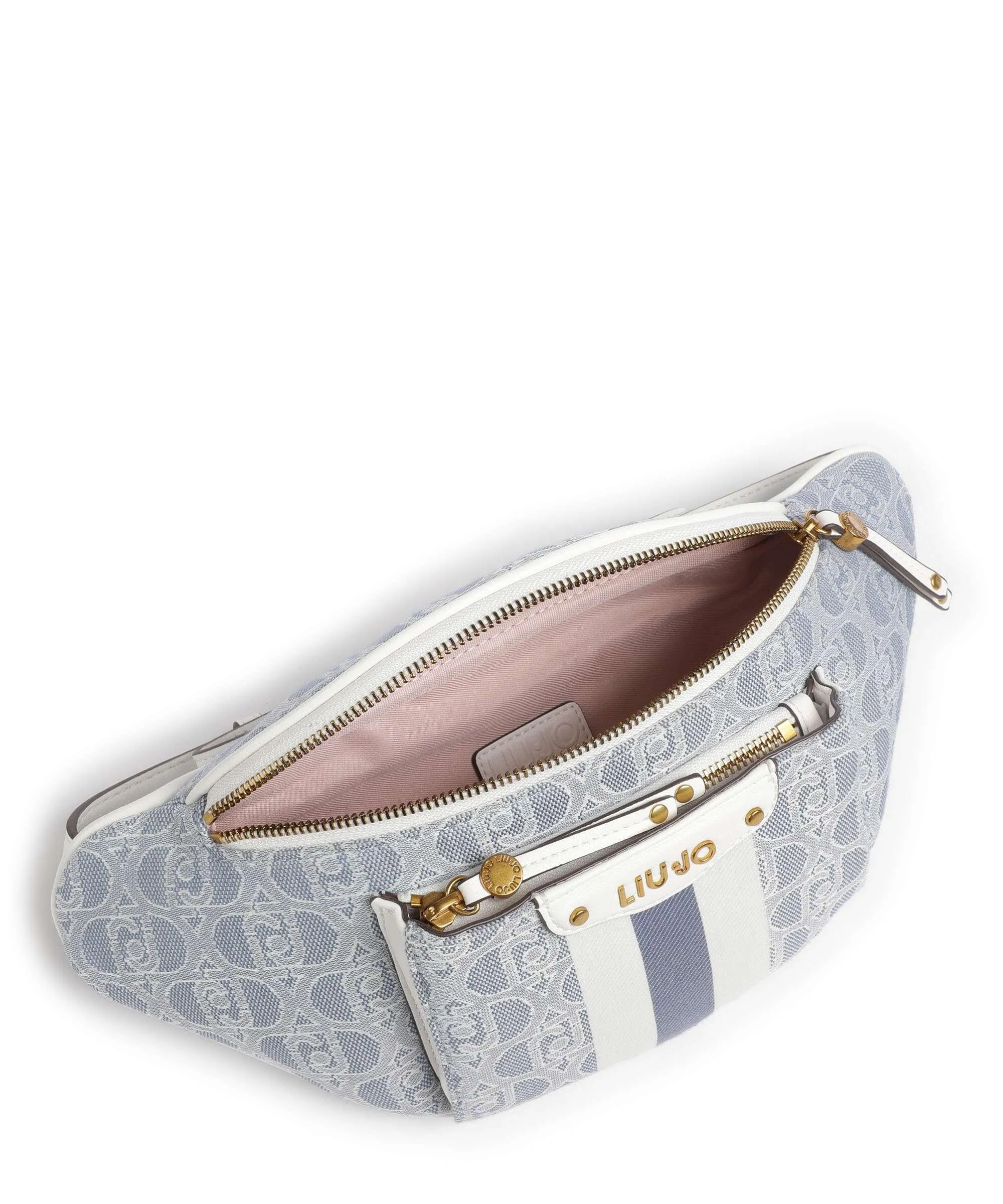  Liu Jo Adonide Marsupio cotone, poliestere bianco/blu  