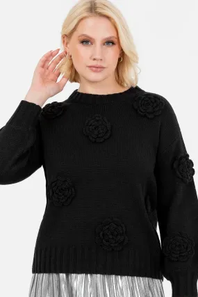 lovedrobe Applique a trecce Maglione    