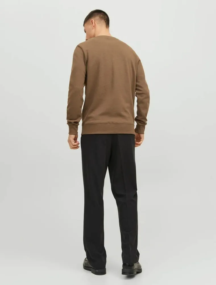 Maglia In Felpa Jack & Jones - Marrone Chiaro