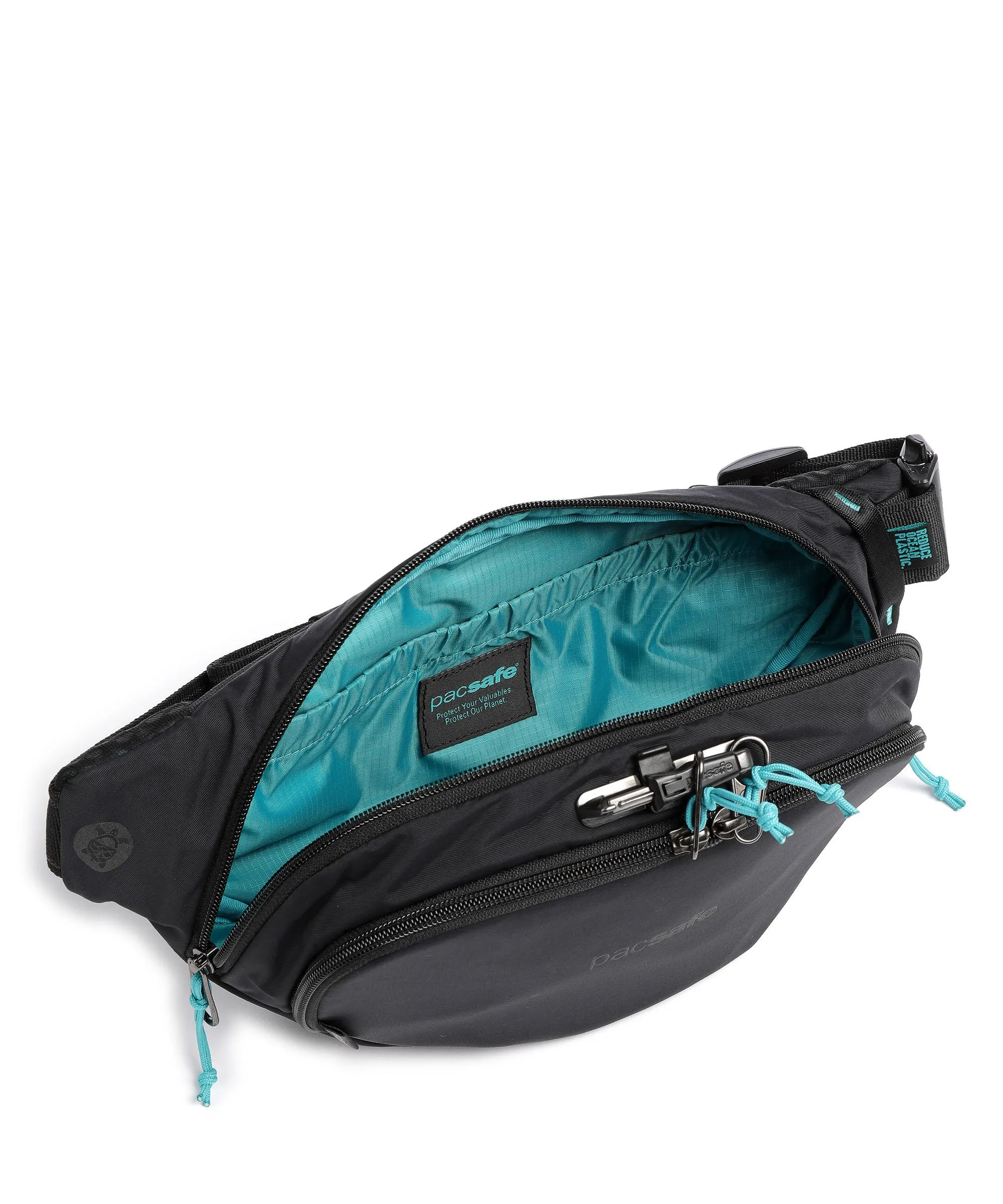  Pacsafe Eco Marsupio nylon nero  