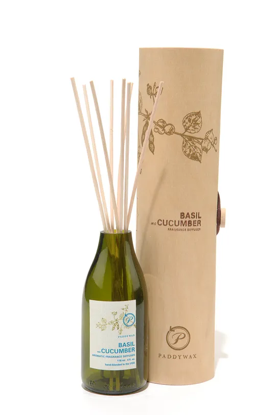 Paddywax difuzore aromatico Basil & Cucumber 118 ml