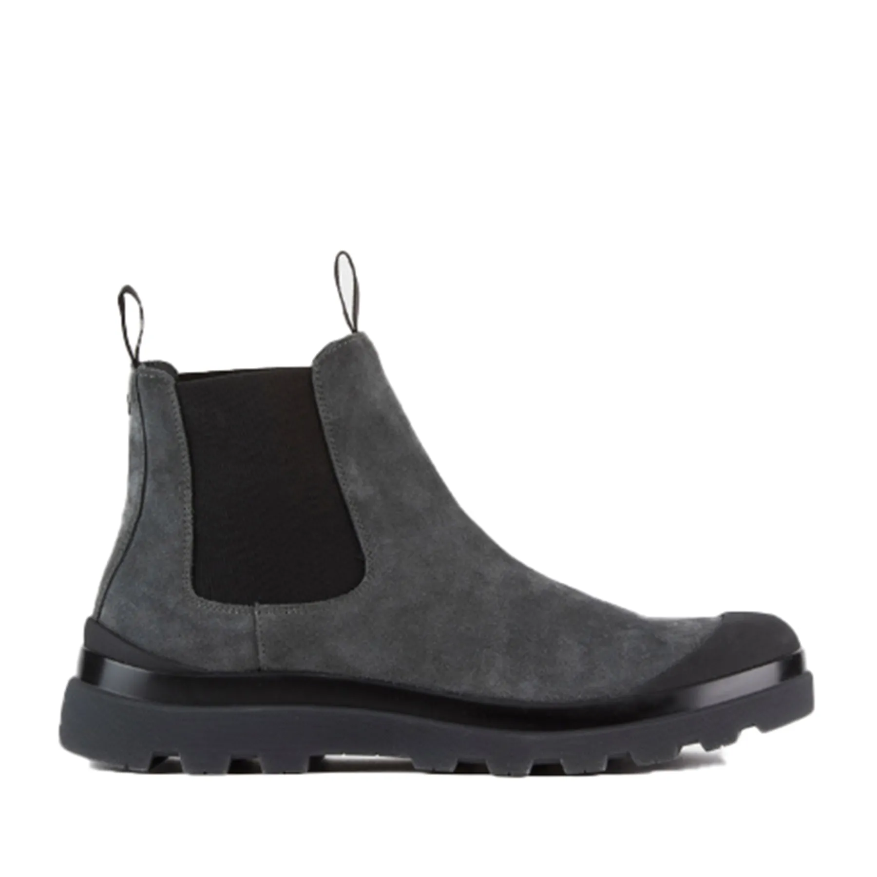 PANCHIC Uomo P03 Stivaletto Beatle In Suede Antracite