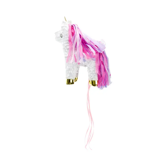 Piñata 3D Unicorno Bianco 24,5 x 34 x 9 cm