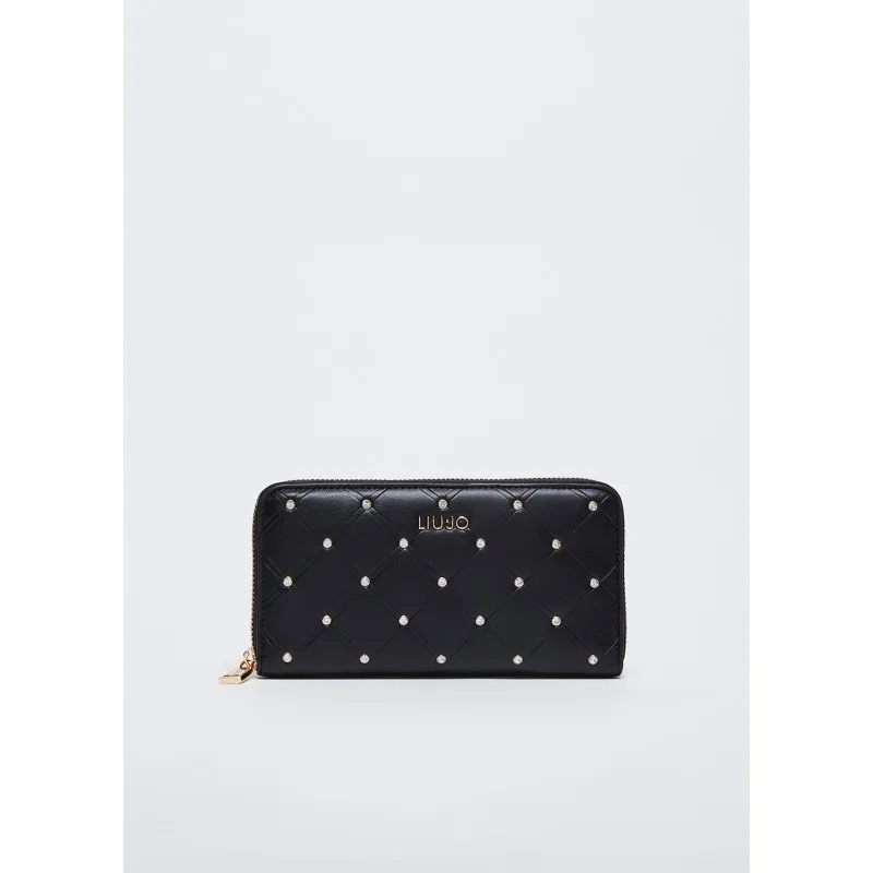 Portafoglio con strass