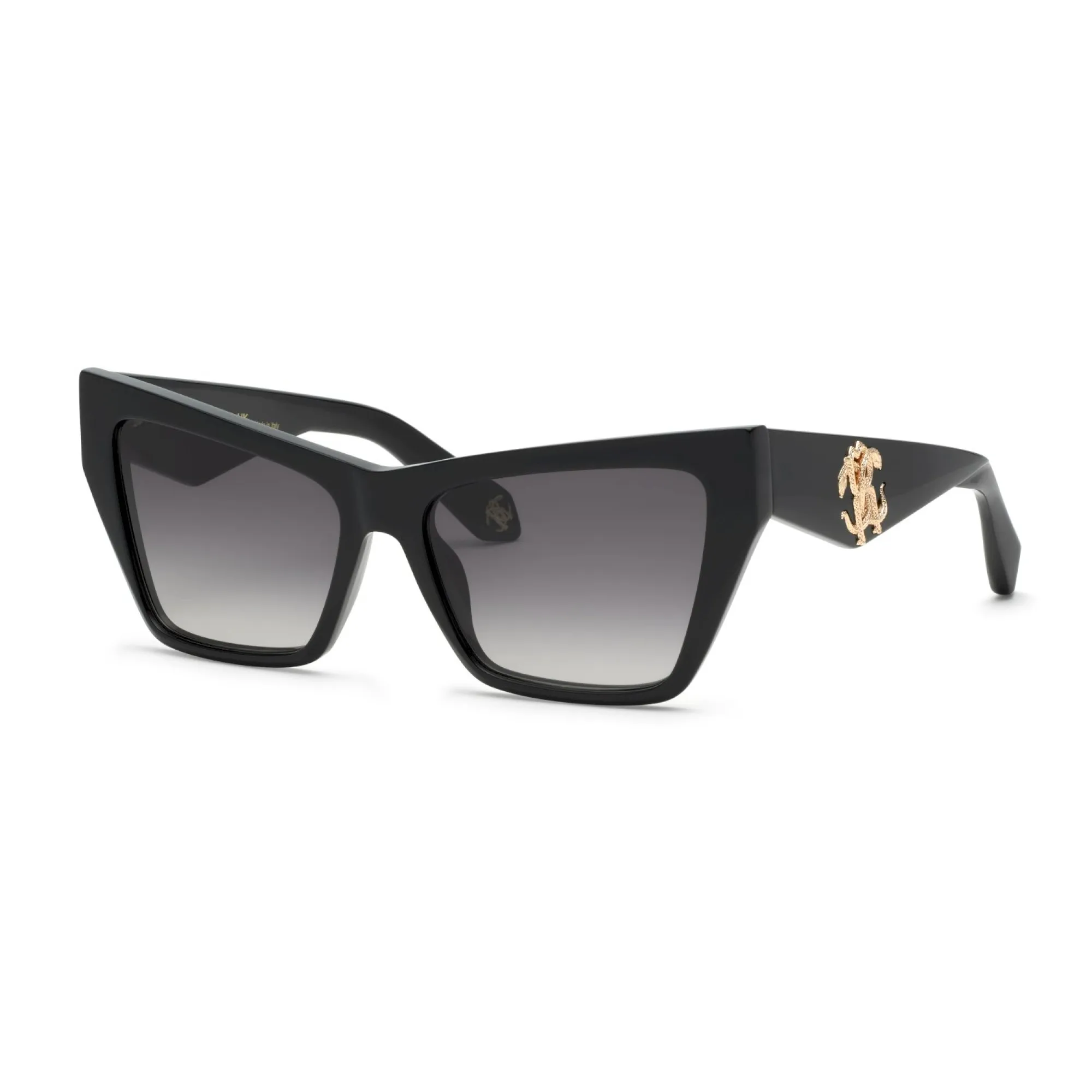   Roberto Cavalli SRC114 - 0700 Nero Lucido | Occhiale Da Sole Donna 