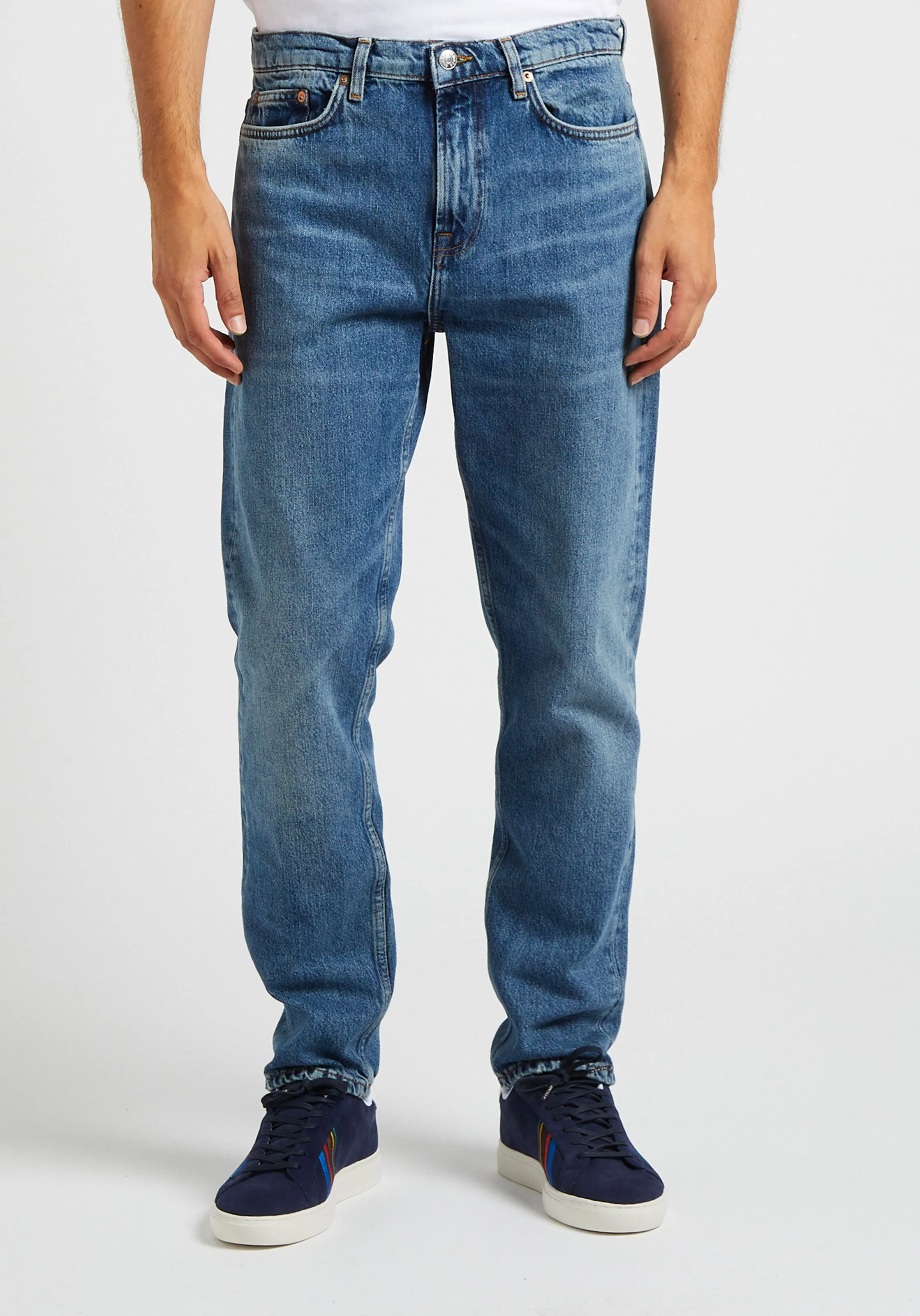  SAMSOE SAMSOE   COSMO - Jeans slim in cotone | Jeans slavati