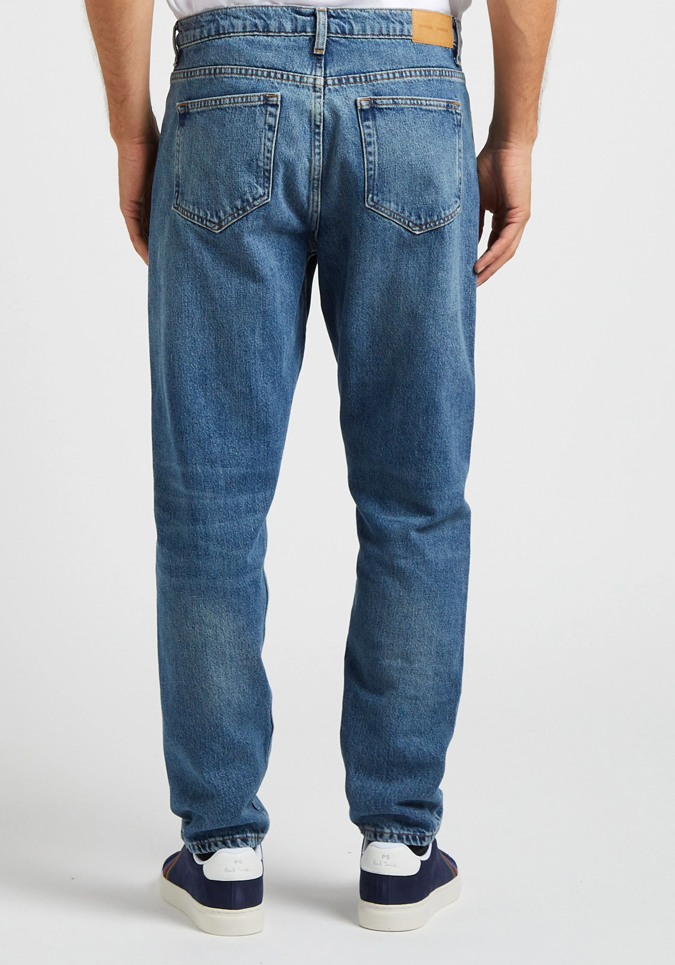  SAMSOE SAMSOE   COSMO - Jeans slim in cotone | Jeans slavati