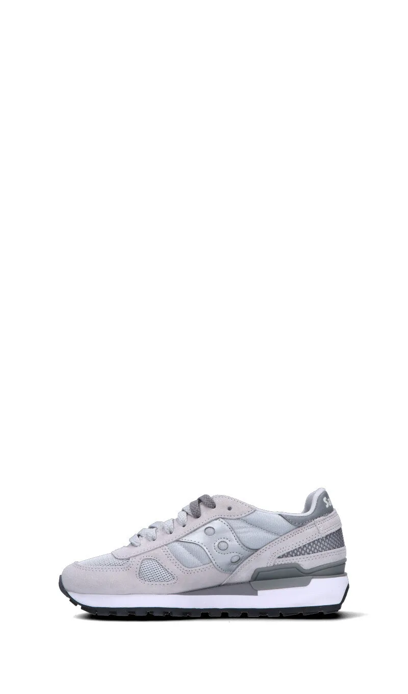 SAUCONY Sneaker donna grigia in suede
