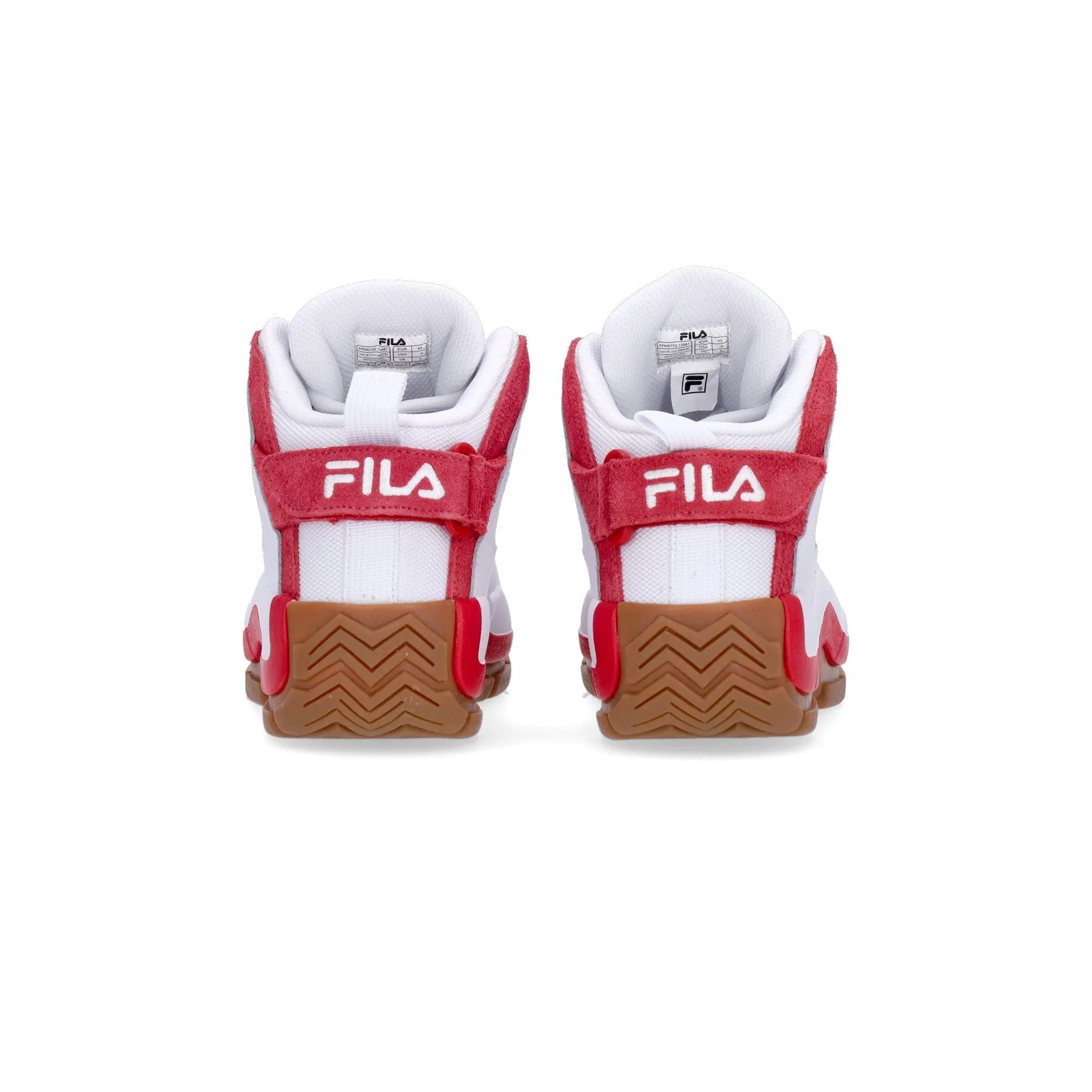 Scarpa Basket Uomo Grant Hill 2 Euro Basket Mid White/fila Red