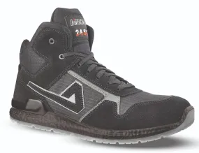 Scarponcini antinfortunistici S1P AIMONT da Uomo tg. 42, col. Nero, Grigio , con puntale di sicurezza