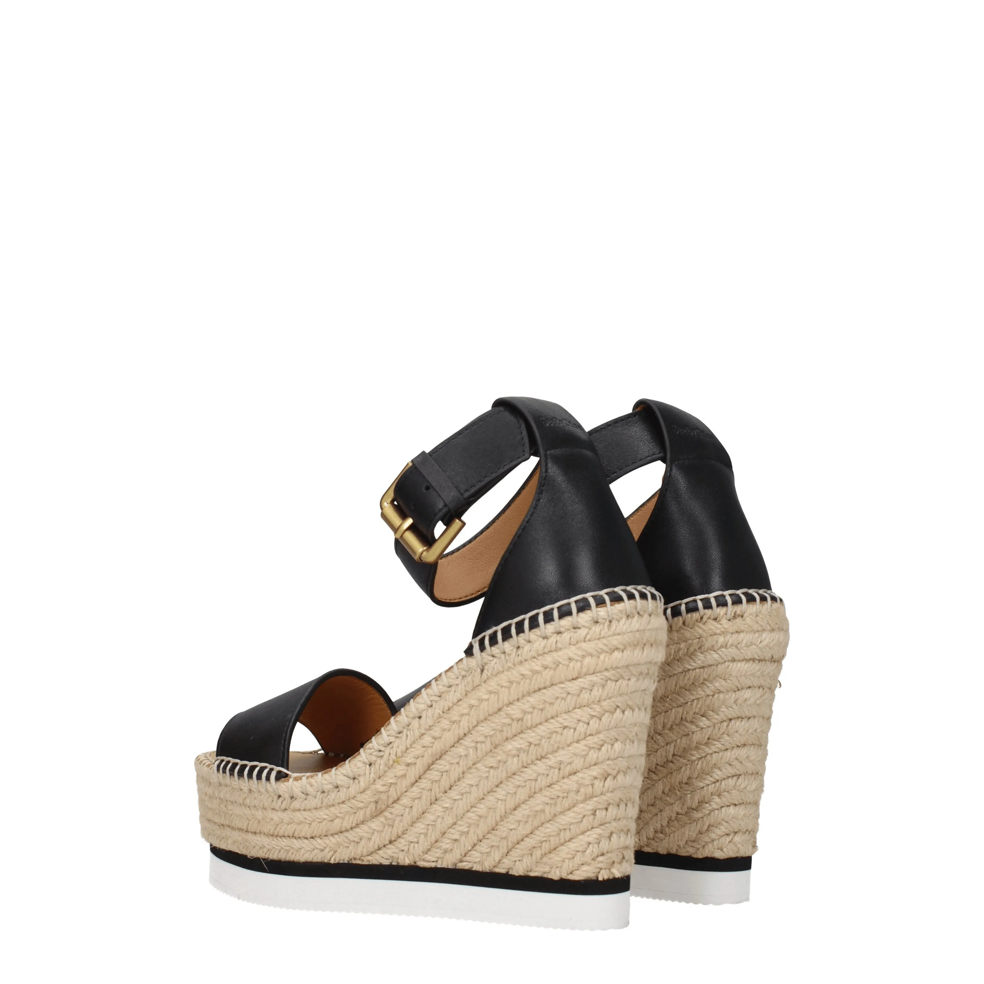 See by Chloé Zeppe Glyn Donna Pelle Nero
