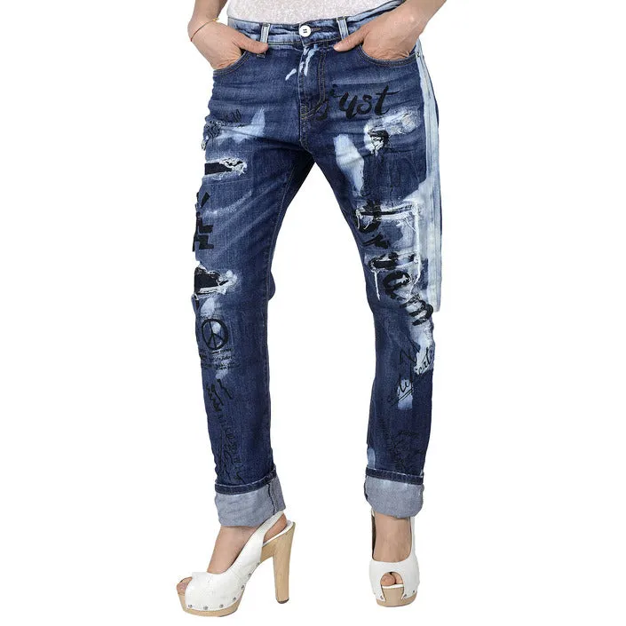 Sexy Woman Jeans Donna