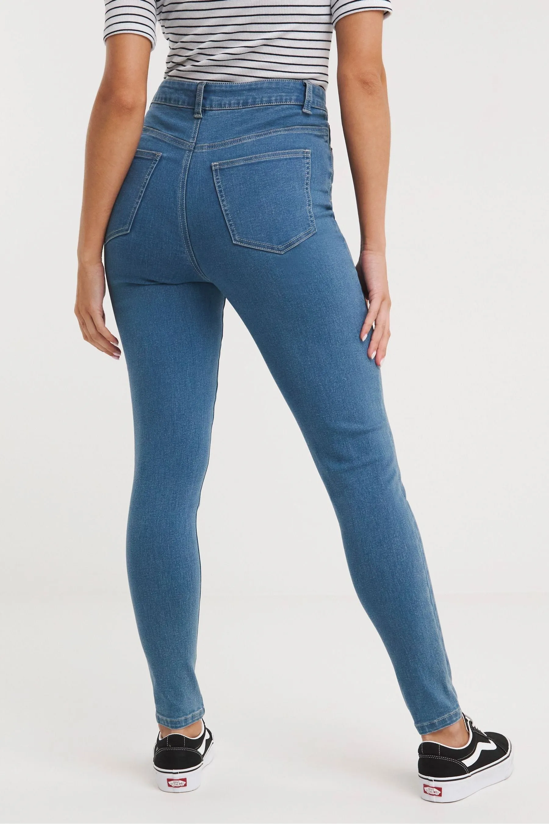 Simply Be - Lucy - Jeans skinny elasticizzato a vita alta