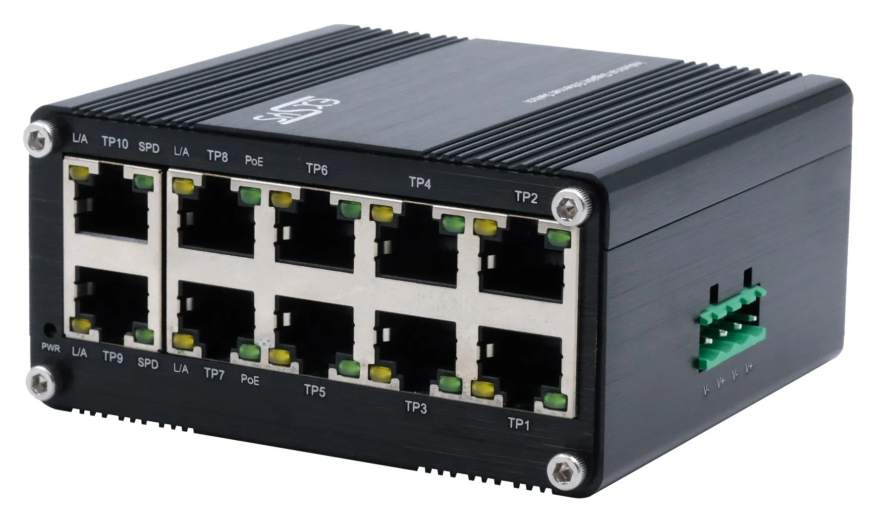Switch Ethernet Exsys, 10 porte, Sì