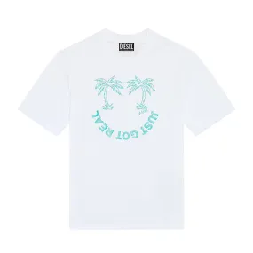  T-SHIRT DIESEL. BIANCO 